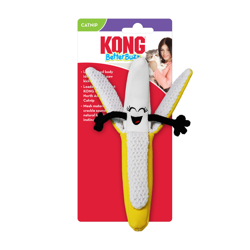 Kong Cat Toy Better Buzz Banana