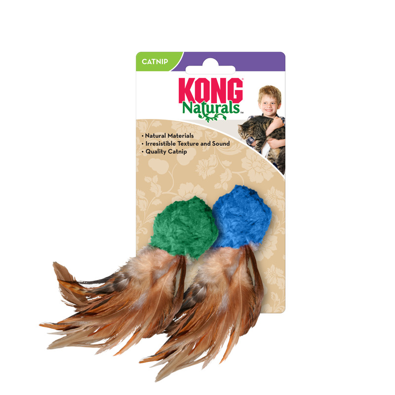 Kong Naturals Cat Toy Crinkle Ball