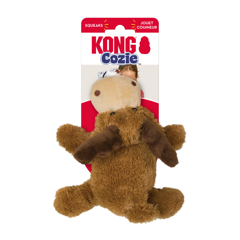 Kong Dog Toy Cozie Marvin the Moose Plush Small