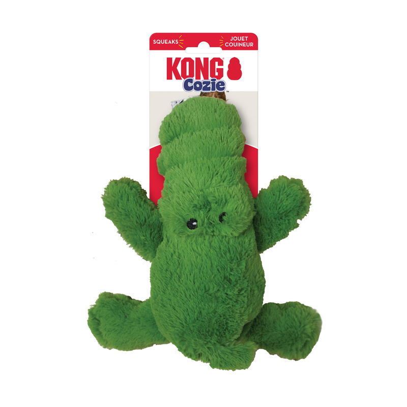 Kong Dog Toy Cozie Ali the Alligator Plush Medium