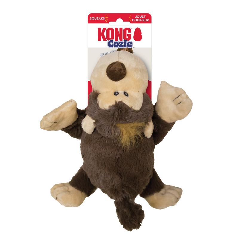 Kong Dog Toy Cozie Spunky the Monkey Plush Medium