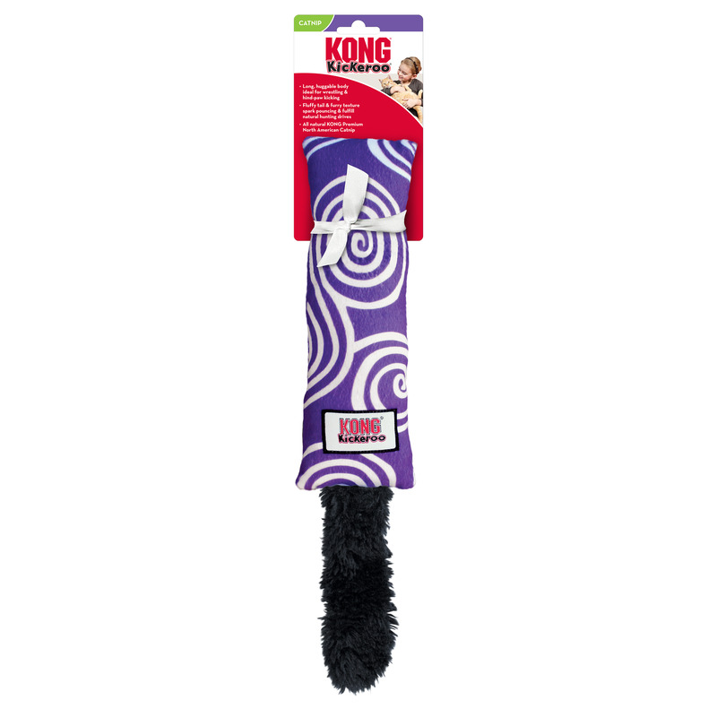 Kong Cat Toy Kickeroo Swirl