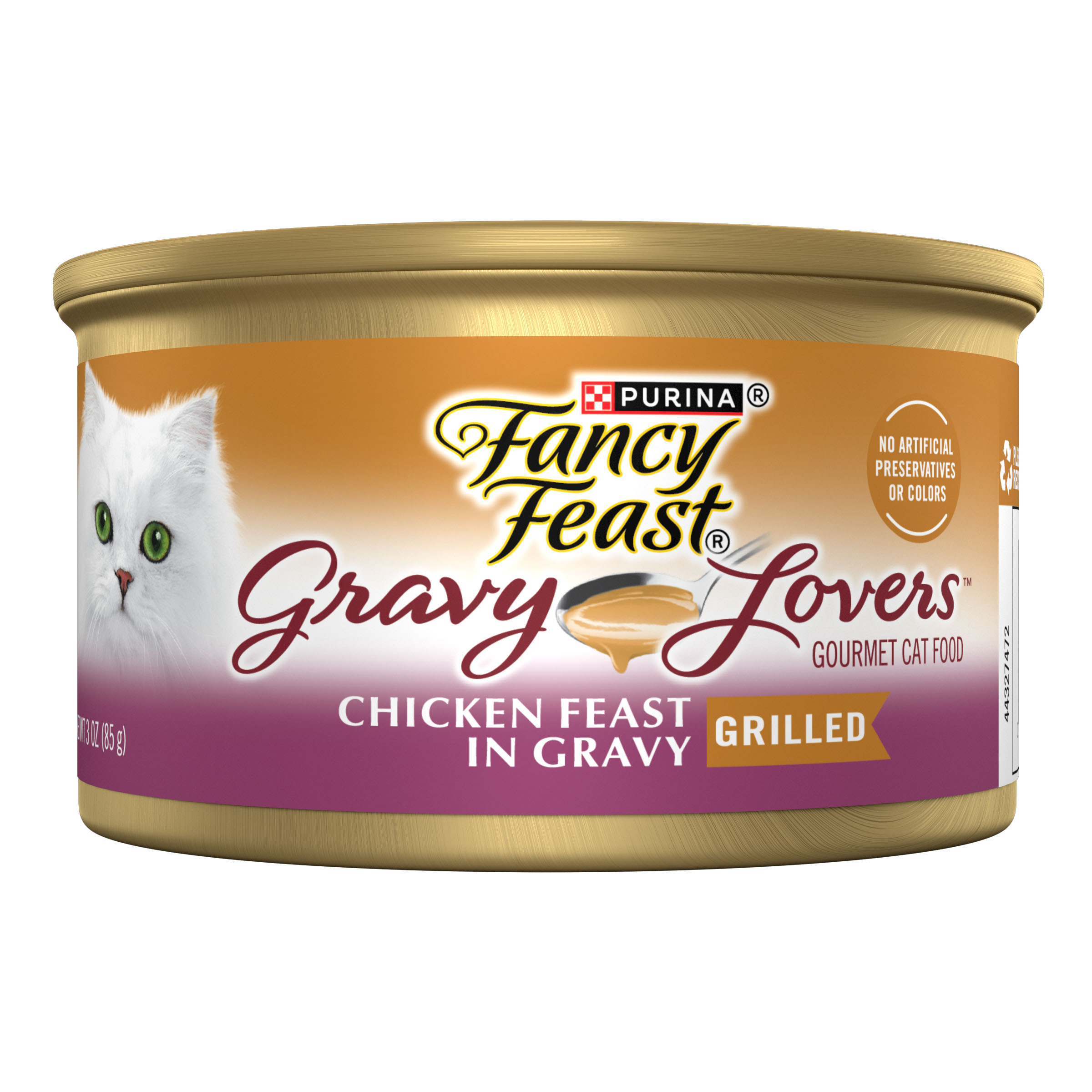 Purina Fancy Feast Gravy Lovers Cat Chicken in Grill Chicken Gravy 3oz can