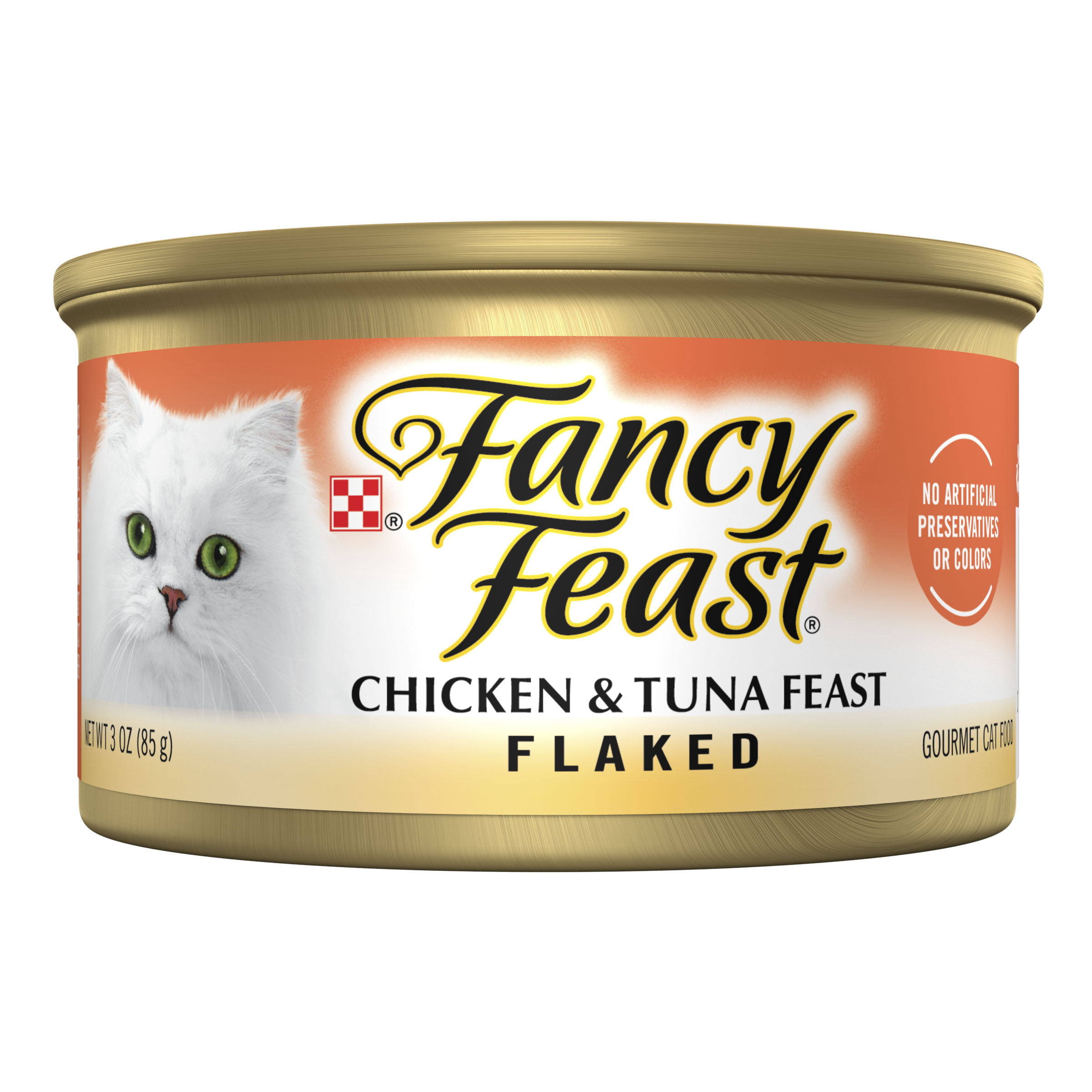 Purina Fancy Feast Cat Flaked Chicken & Tuna 3oz can