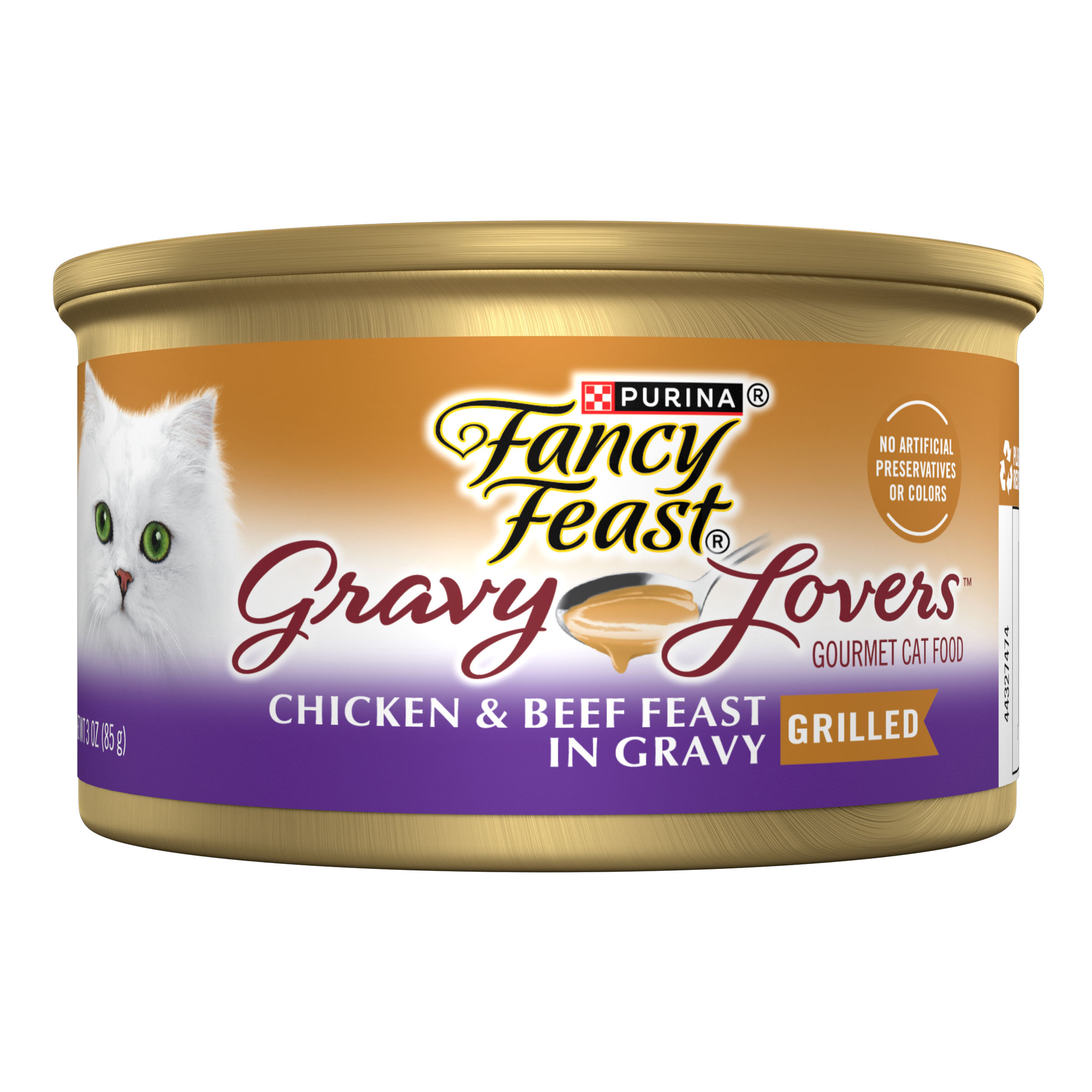 Purina Fancy Feast Gravy Lovers Cat Chicken & Beef in Chicken Gravy 3oz can