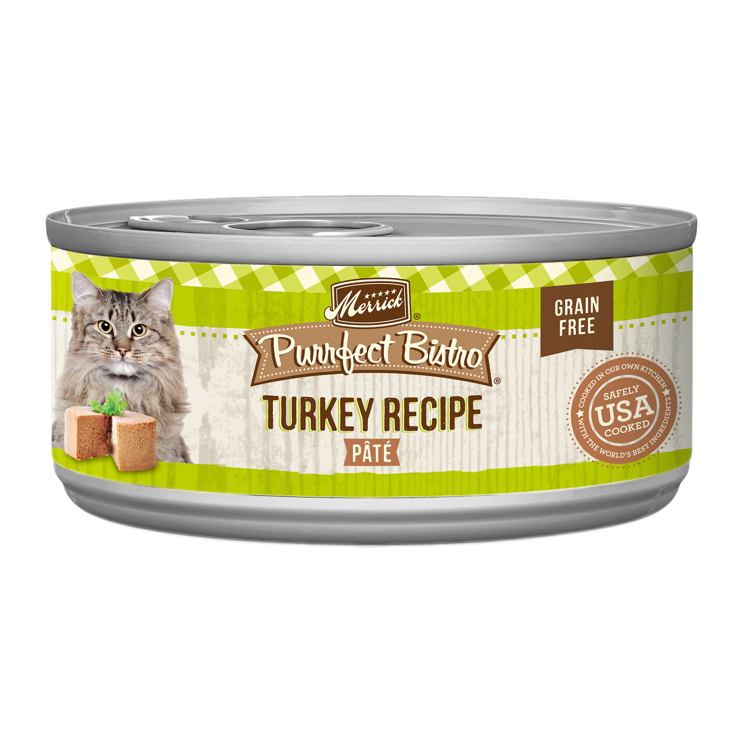 Merrick Purrfect Bistro Cat Grain Free Turkey Pate 5.5oz can