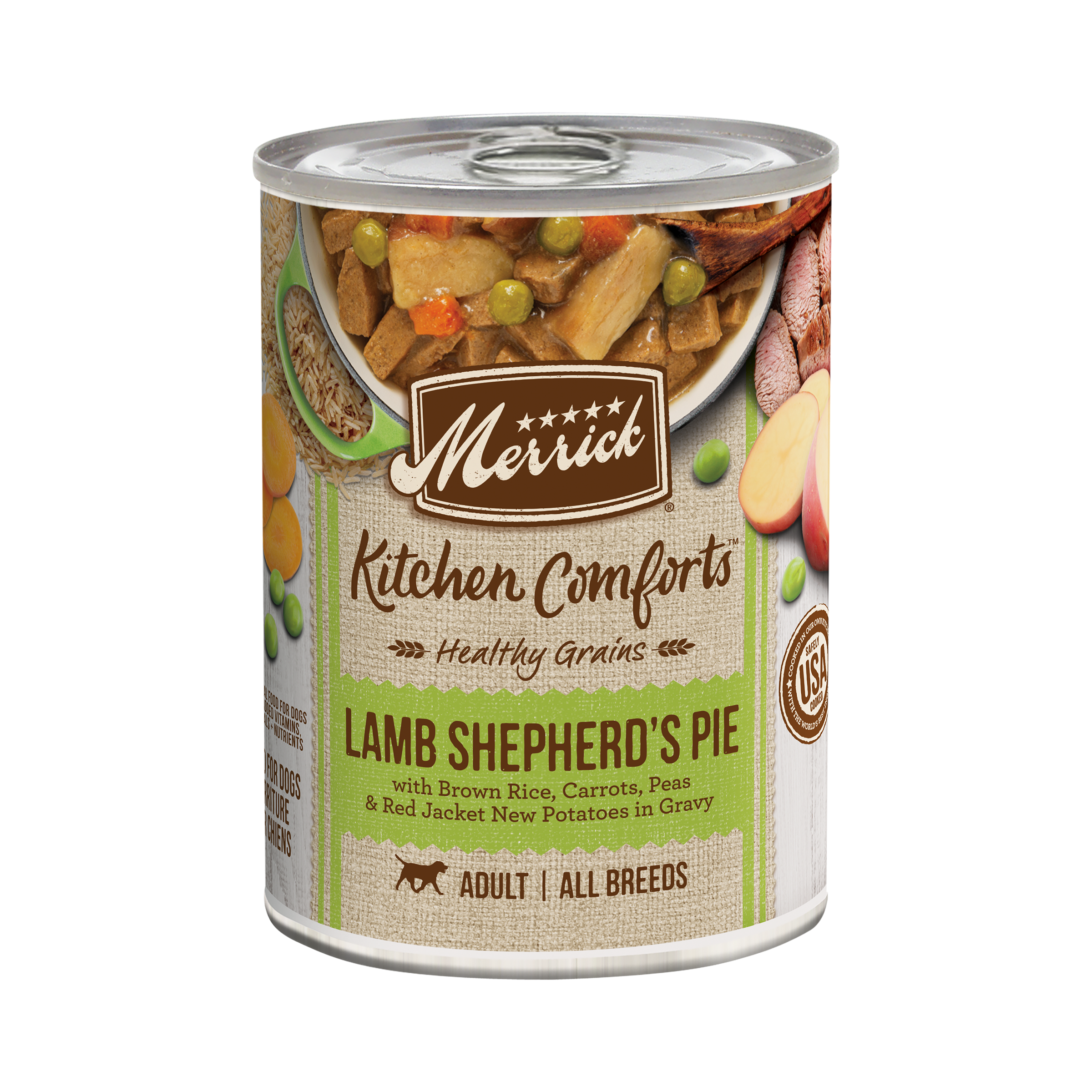 Merrick Dog Food Kitchen Comforts Lamb Shepherd Pie Can 12.7oz