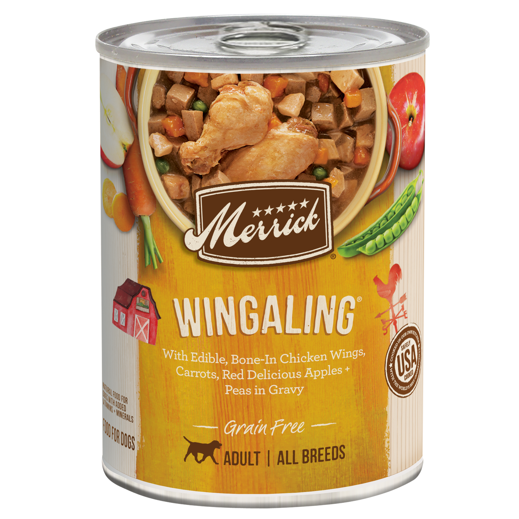 Merrick Classic Dog Grain Free Wingaling 12.7oz can