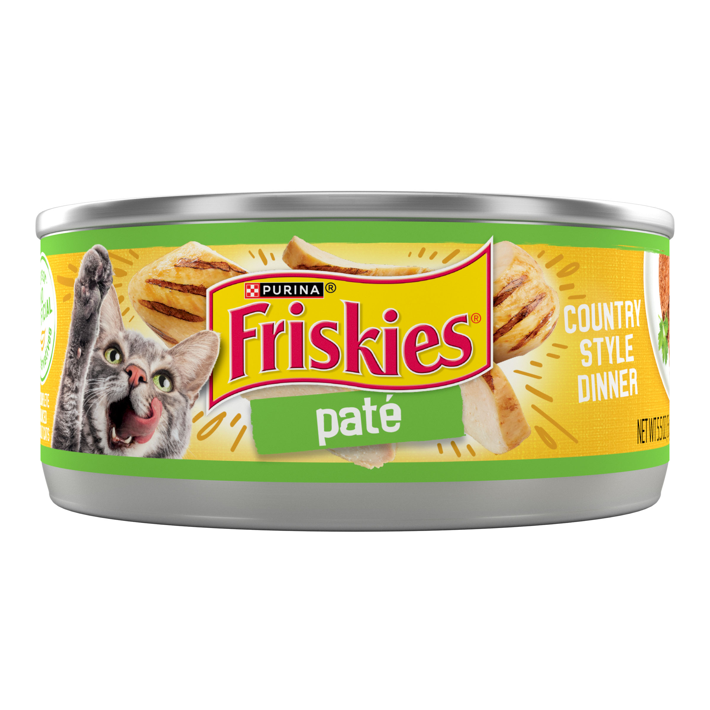 Purina Friskies Pate Cat Country Style 5.5oz can