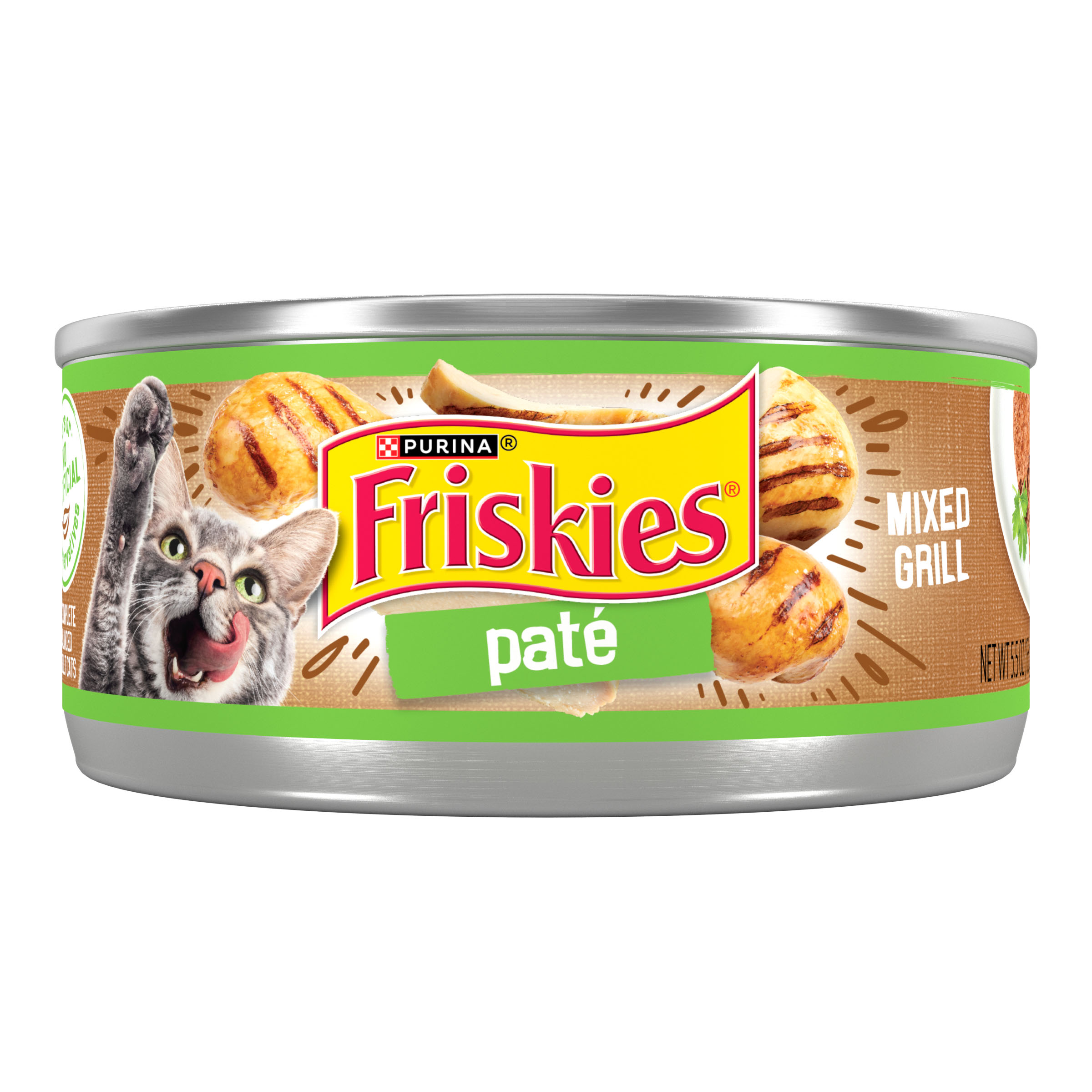 Purina Friskies Pate Cat Mixed Grill 5.5oz can