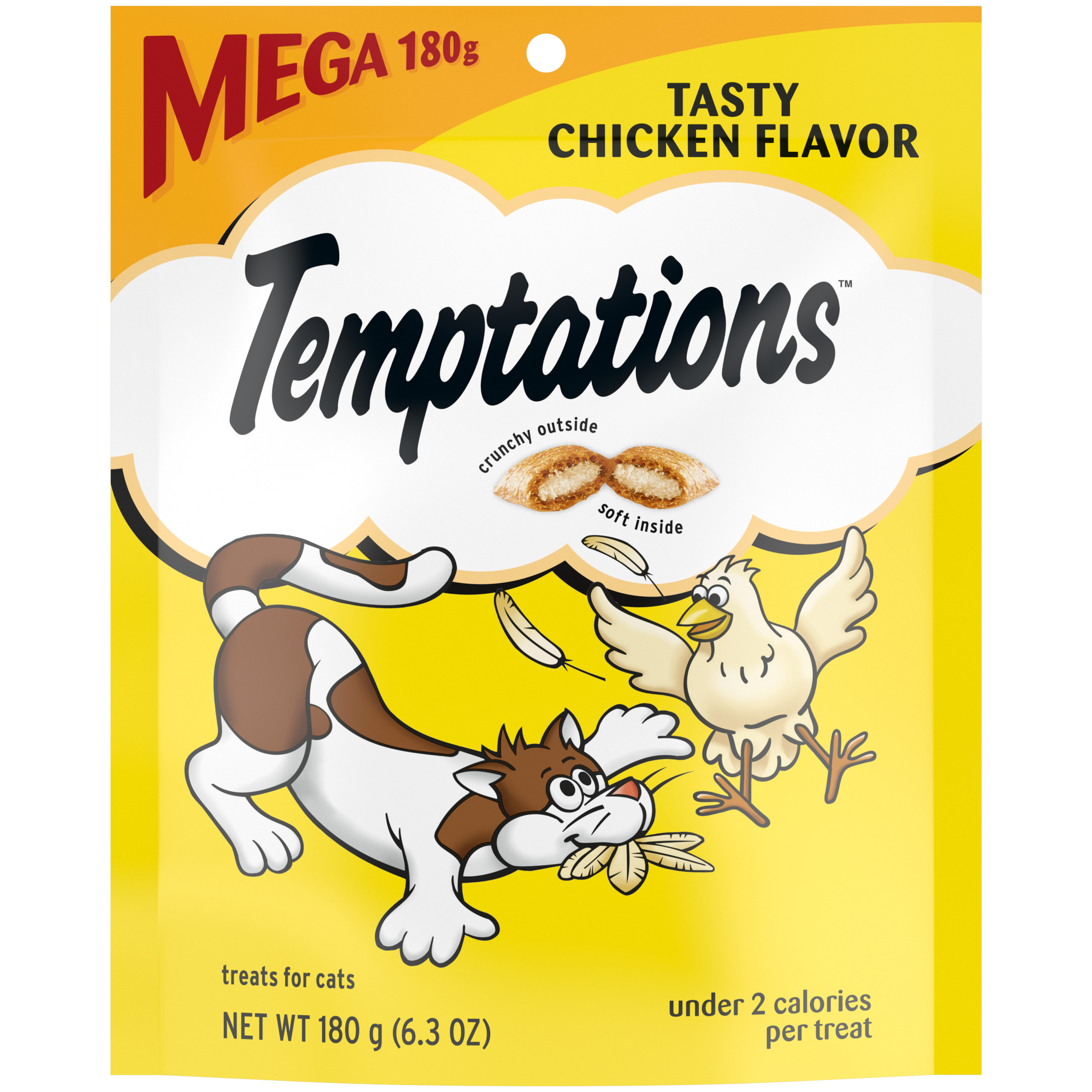 Temptations Mega Bag Cat Treats Chicken 6.3oz