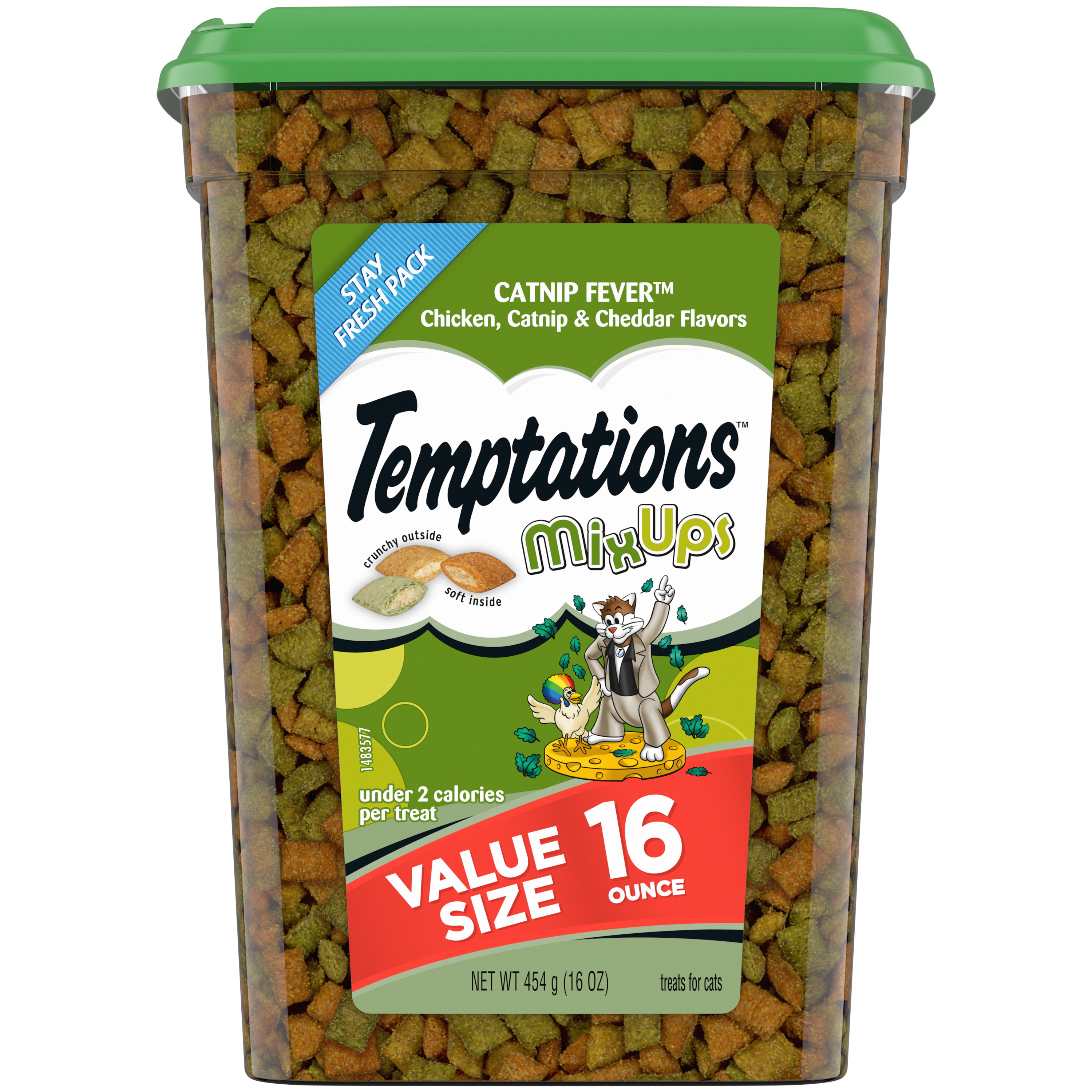 Temptation Cat Treats Catnip Mixups Value Pack 16oz