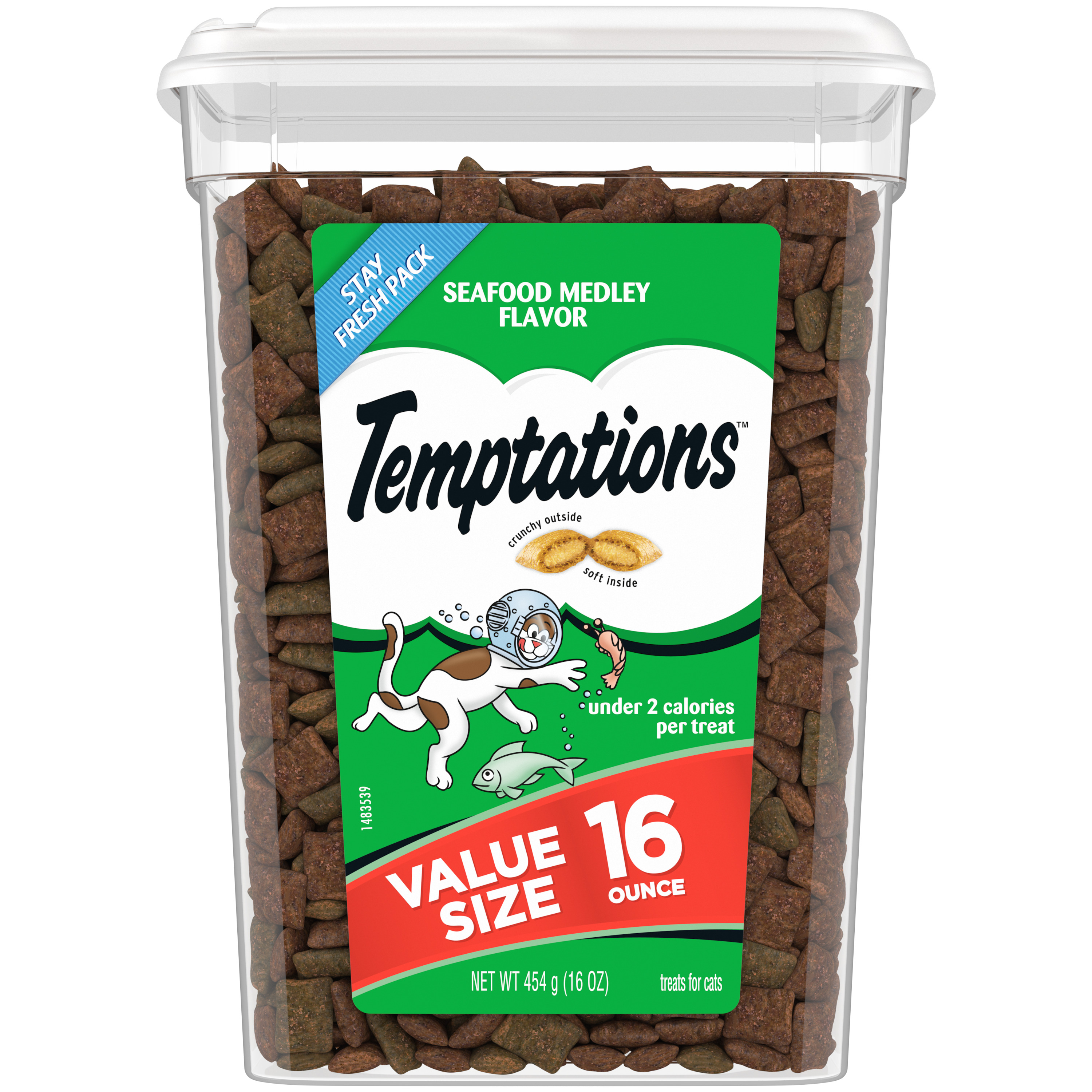 Temptation Cat Treats Seafood Medley Value Pack 16oz