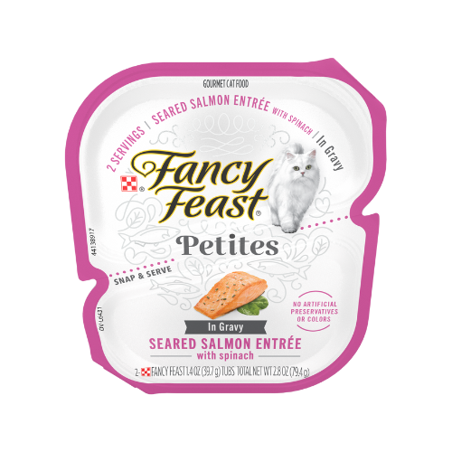 Fancy Feast Petites Wild Alaskan Salmon Entree Pate 2.8oz