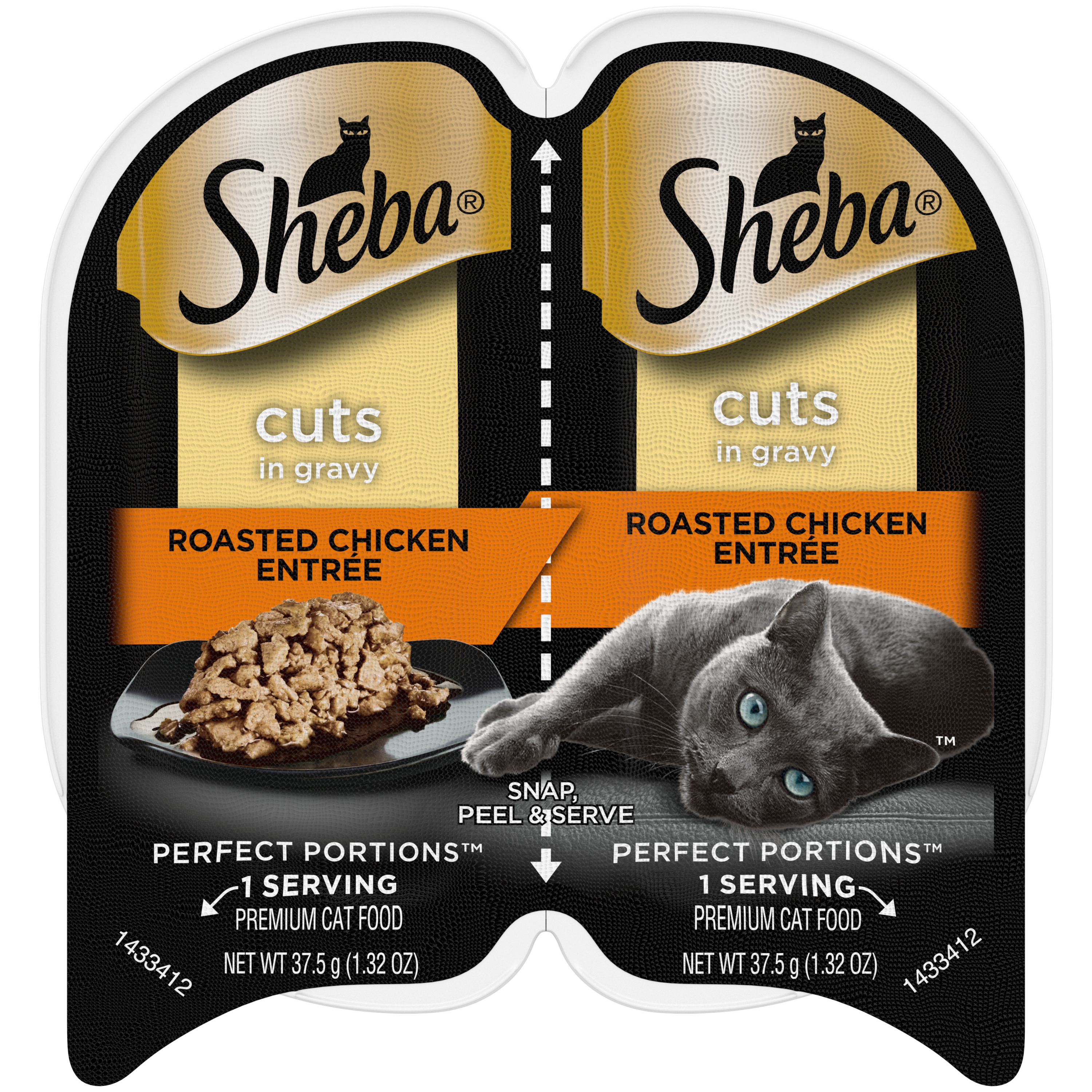 Sheba Perfect Portions Cat Chicken Cuts in Gravy 2.65oz