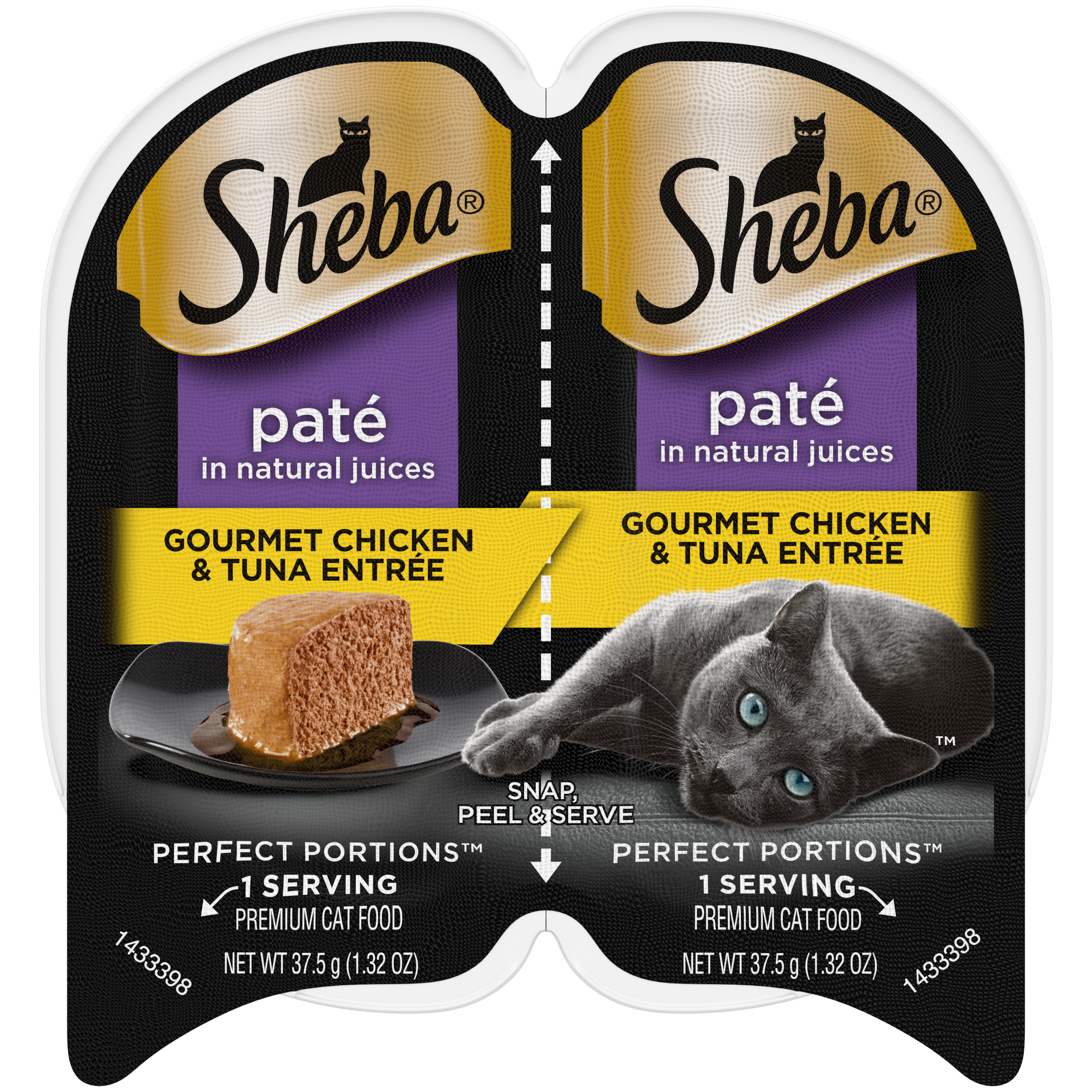 Sheba Perfect Portions Cat Chicken & Tuna Pate 2.65oz