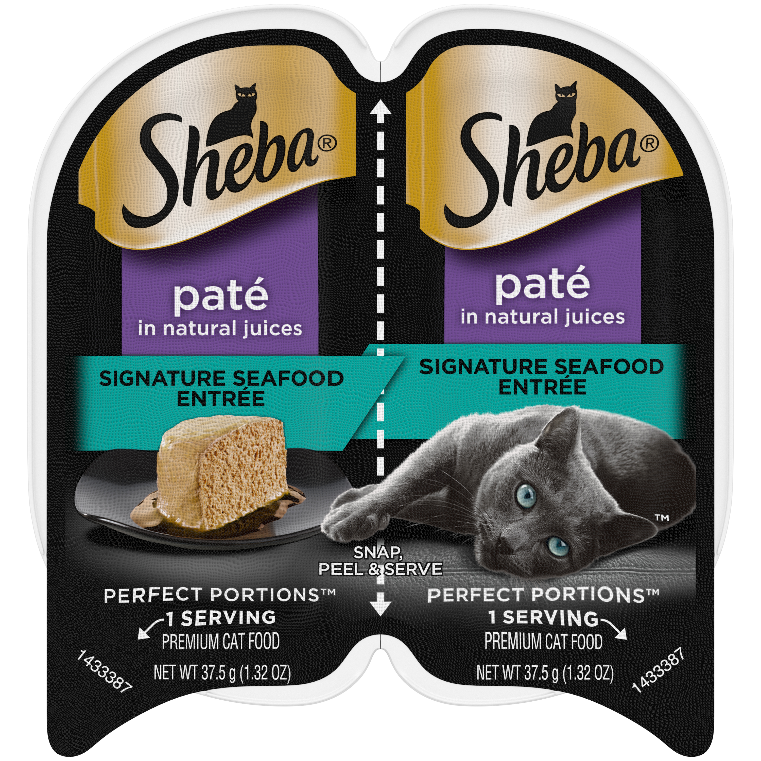 Sheba Perfect Portions Cat Seafood Pate 2.65oz