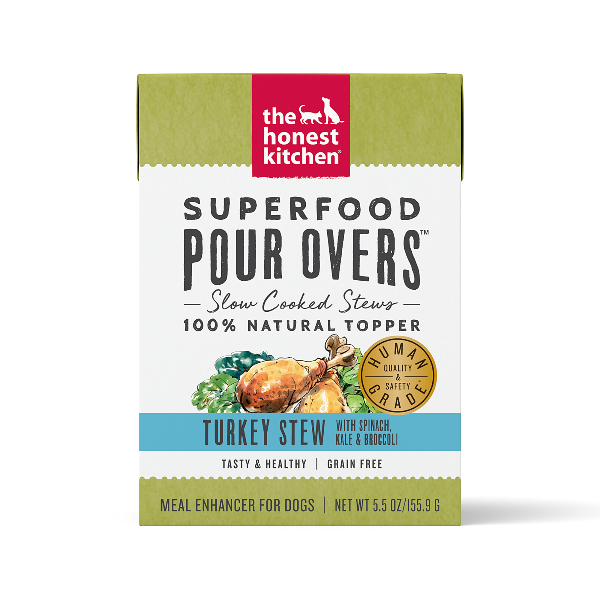 Honest Kitchen Wet Dog Super Pour Overs Turkey Stew 5.5oz