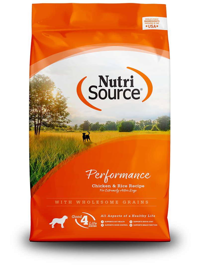 NutriSource Performance Dog Chicken & Rice 40#