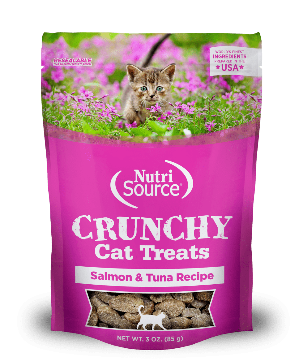 Nutrisource Crunchy Cat Treats Salmon & Tuna 3oz