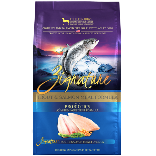 Zignature Dog Trout & Salmon Meal Formula 12.5#