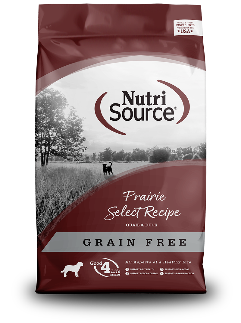 Nutrisource Dog Food Grain Free Prairie Select 26#