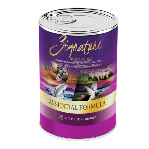 Zignature Zssential Dog Formula 13oz can