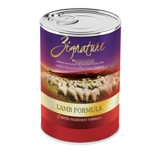 Zignature Dog Lamb Formula 13oz can