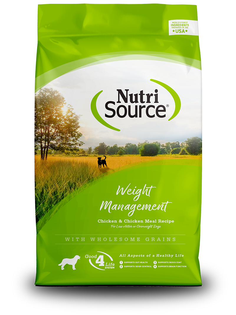 Nutrisource Dog Weight Management Chicken & Chicken Meal 26#