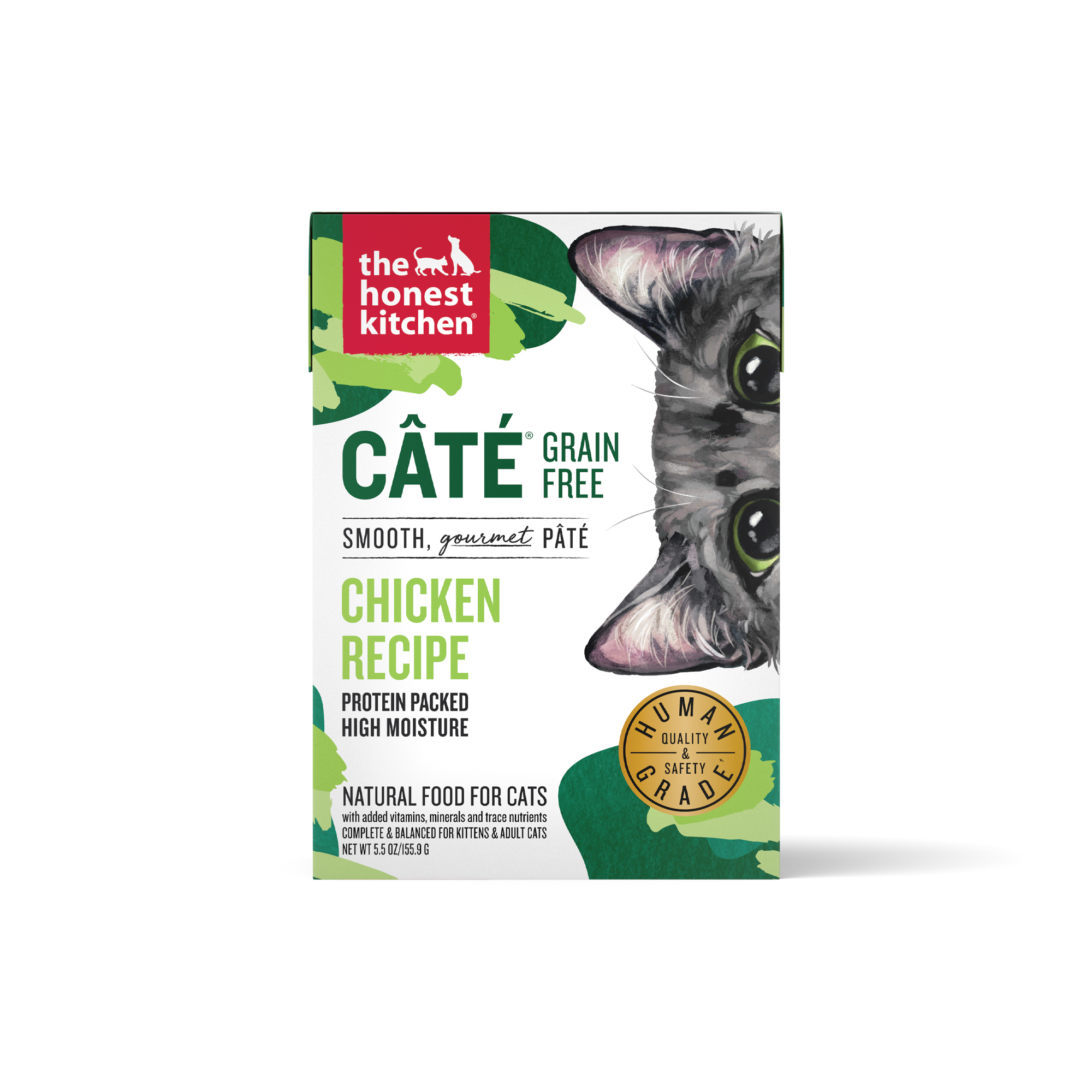 Honest Kitchen Cat Food Cate Chicken Pate Can 5.5oz