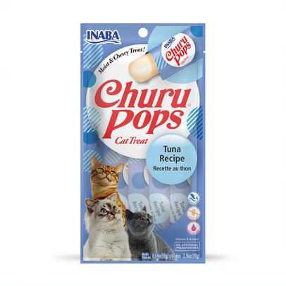 Churu Pops Chewy Cat Treats Tuna 2.16oz