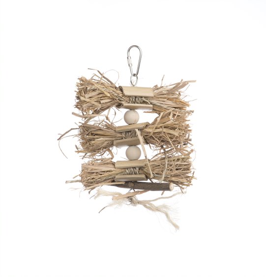 Prevue Pet Products Naturals Preen & Pacify Woodland Harvest Bird Toy