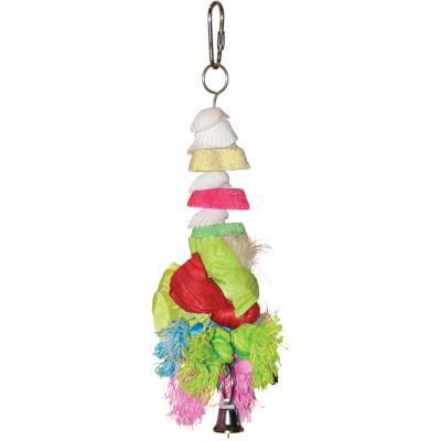 Prevue Bird Toy Tropical Teasers Cookies & Knots