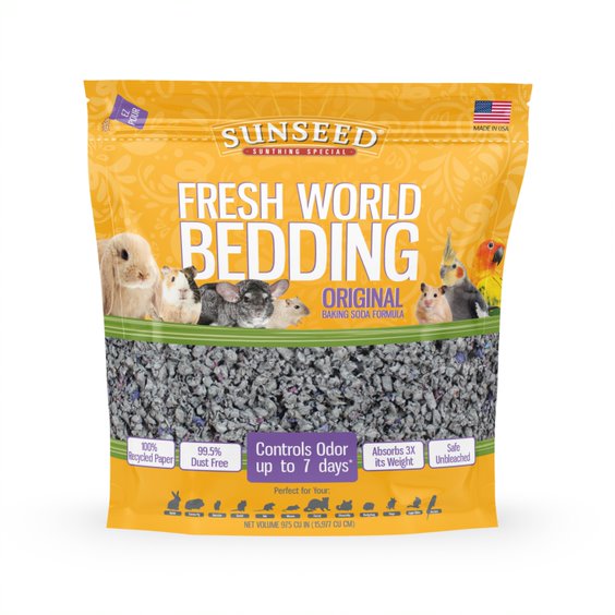 Vitakraft Sunseed Fresh World Small Animal Bedding Gray 975 CI