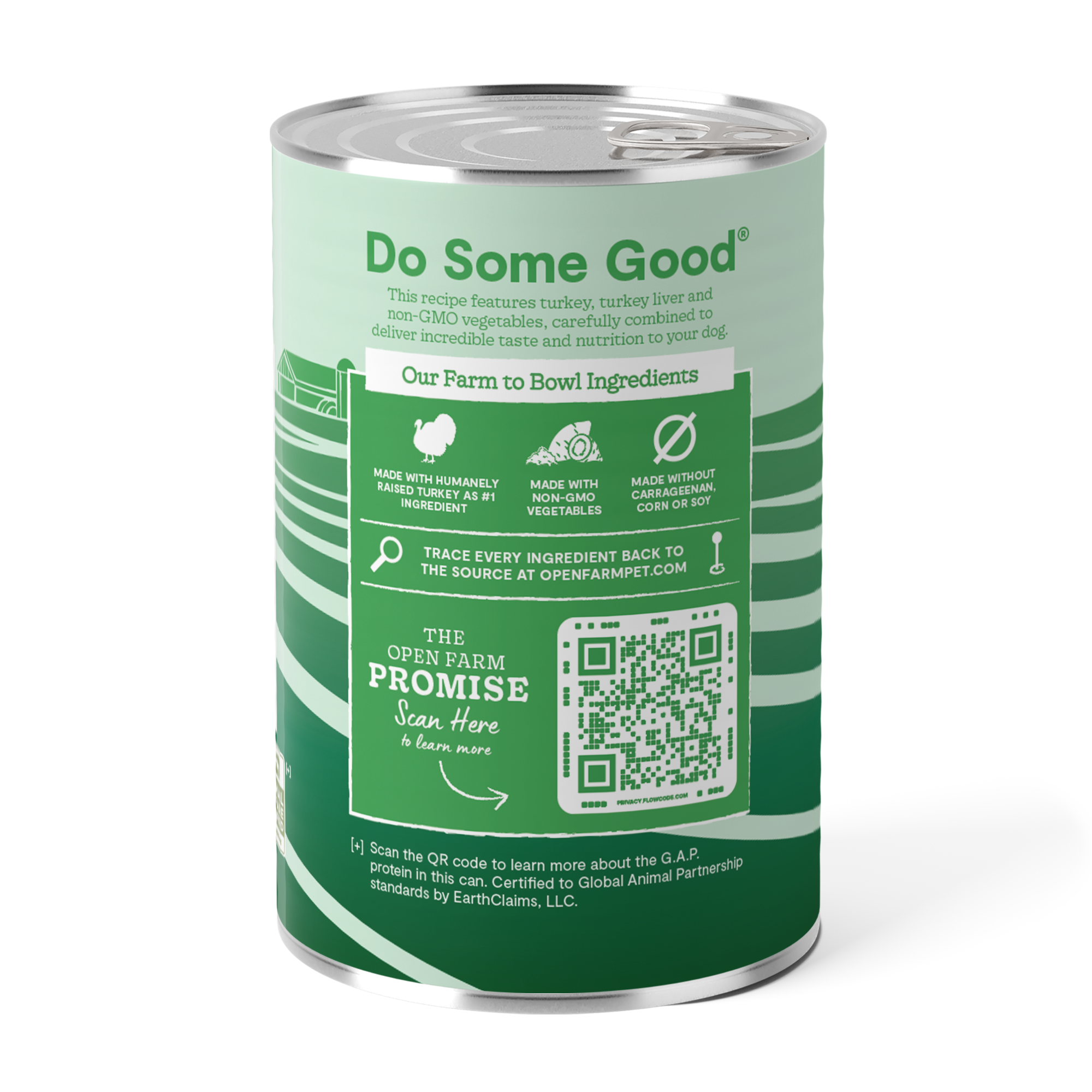 Open Farm Dog Grain Free Homestead Turkey Pate 12.5oz Can