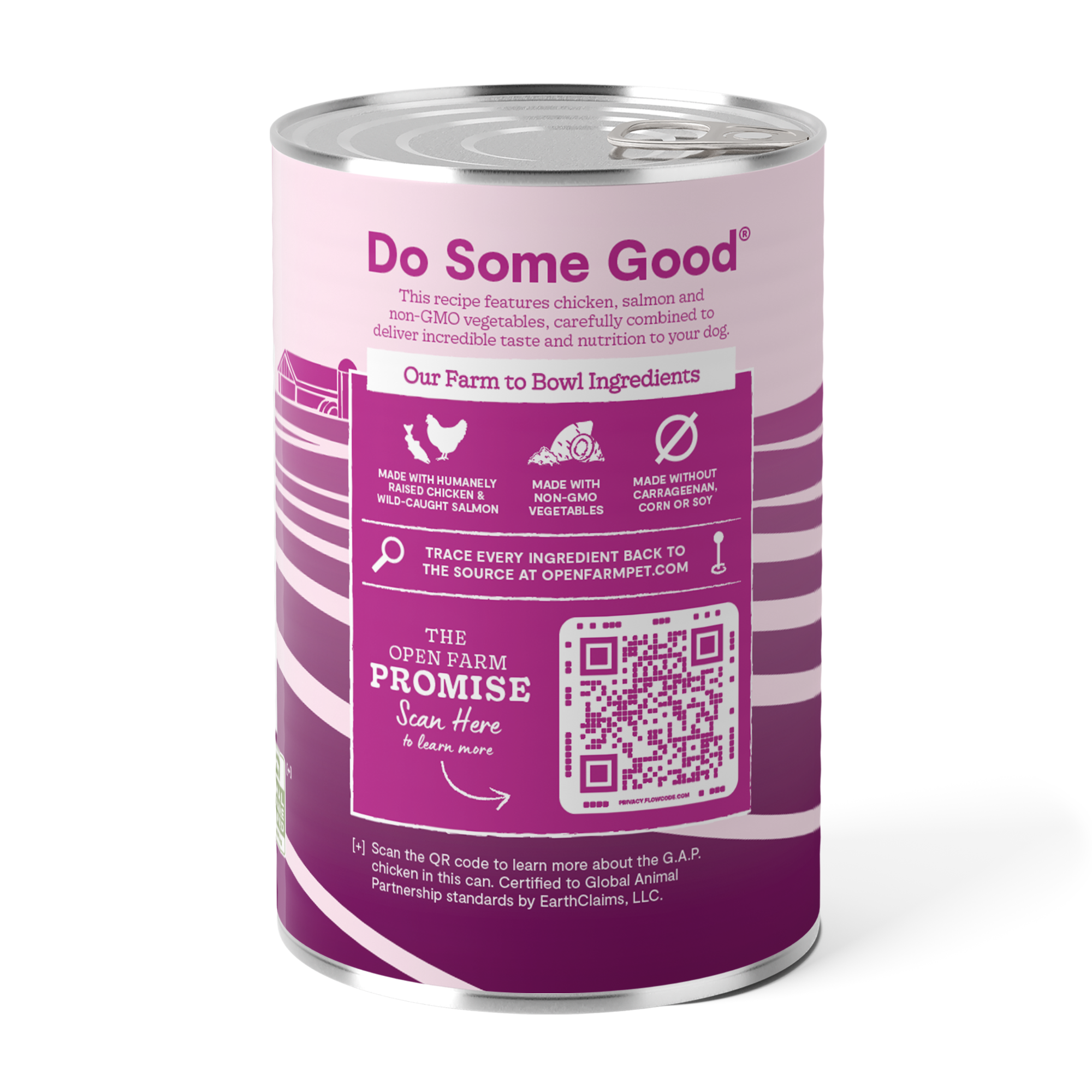 Open Farm Dog Grain Free Chicken & Salmon Pate 12.5oz Can