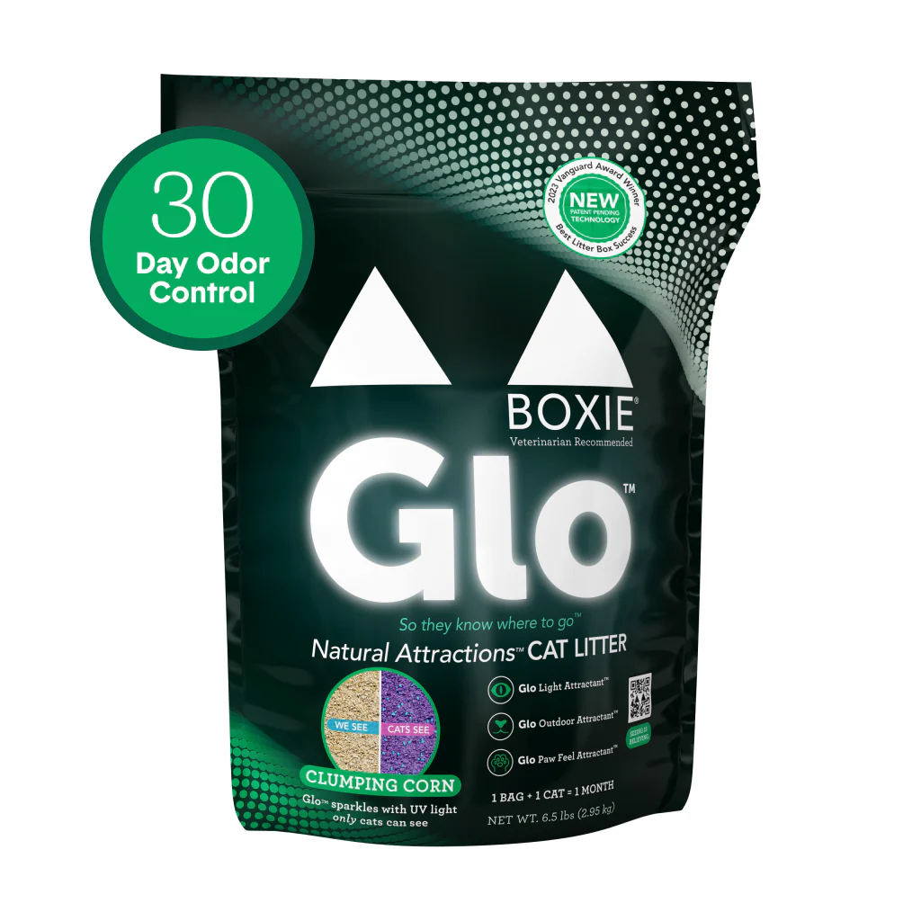 Boxiecat Glo Lightweight Attracting Clumping Corn Cat Litter 6.5#
