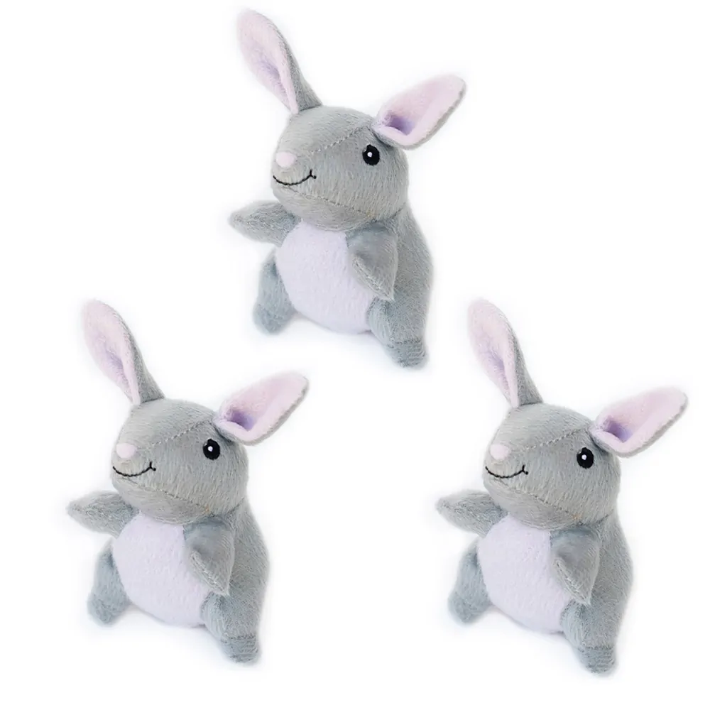 Zippy Paws Dog Toy Burrow Bunnies Refill