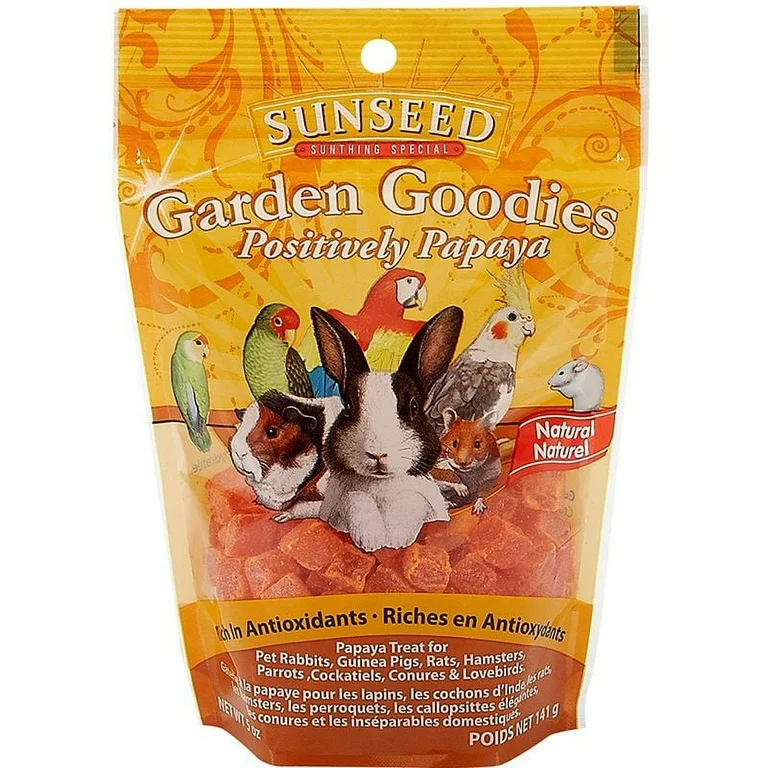 Sunseed Bird Treats Garden Goodies Papaya 5oz