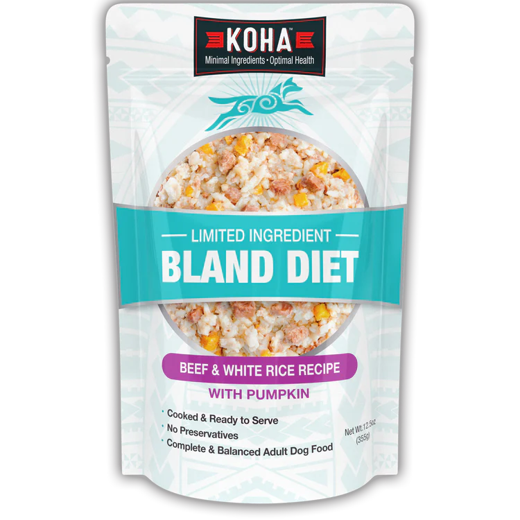 Koha Dog Bland Diet Beef & Rice 12.5oz