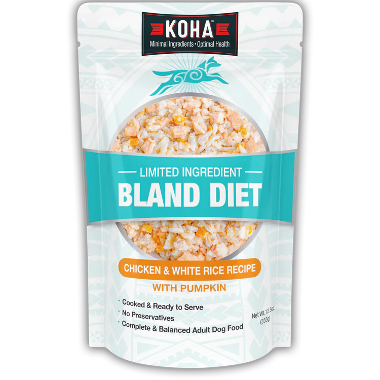 Koha Dog Bland Diet Chicken & Rice 12.5oz