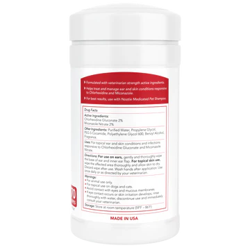 Nootie Medicated Pet Wipes 70ct