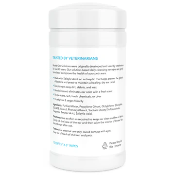 Nootie Pet Ear Wipes Sweet Pea & Vanilla 70ct