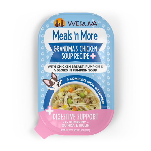 Weruva Dog Meals N More Grandmas Chicken Soup Recipe 3.5oz