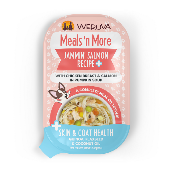 Weruva Dog Meals N More Jammin Salmon Recipe 3.5oz