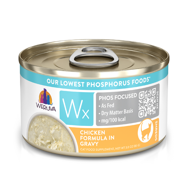 Weruva WX Cat Chicken In Gravy 3oz Can