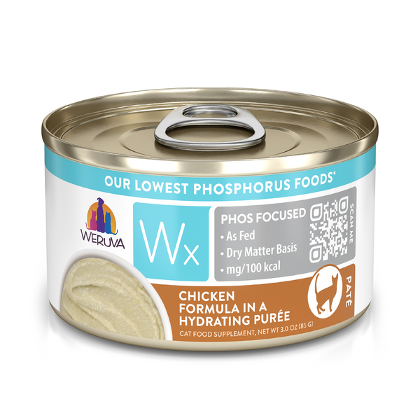Weruva WX Cat Chicken In Hydrating Puree 3oz Can