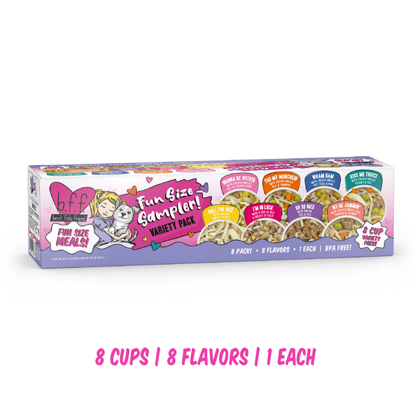 Weruva BFF Dog Fun Size Meals Variety 8pk