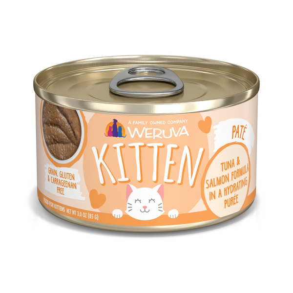 Weruva Kitten Tuna & Salmon Pate 3oz Can