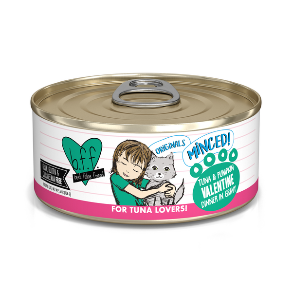 Weruva BFF Cat Tuna & Pumpkin Valentine in Gravy 5.5oz Can